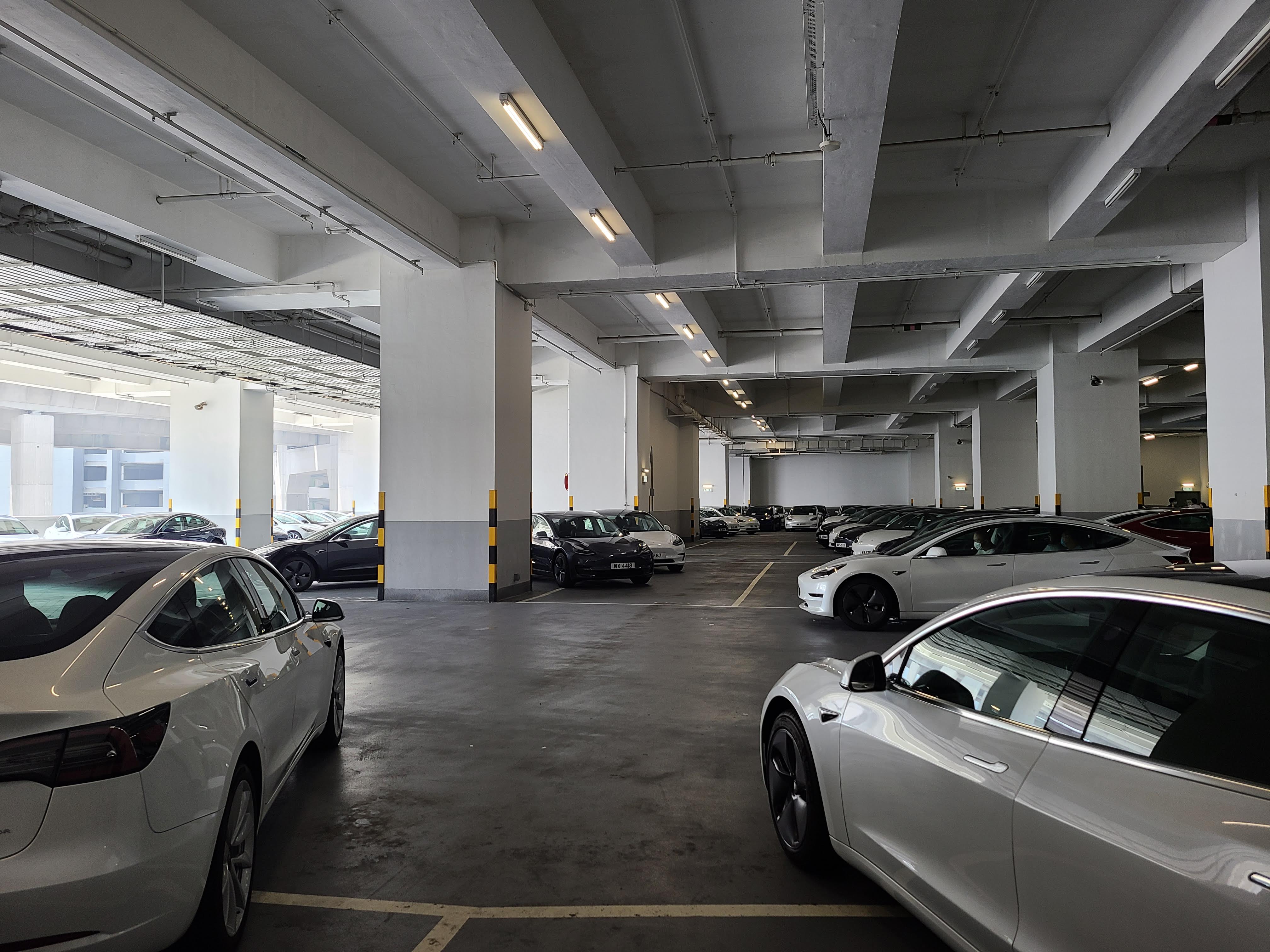 Tesla Delivery Center Hong Kong